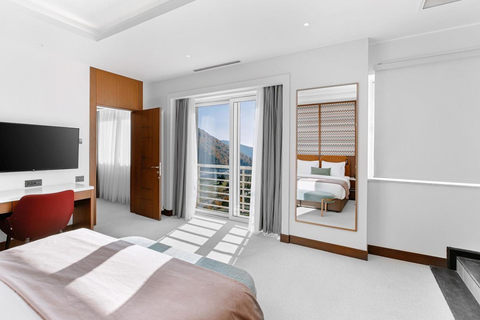 Qafqaz Riverside Hotel Gabala Exteriér fotografie Deluxe Ocean View